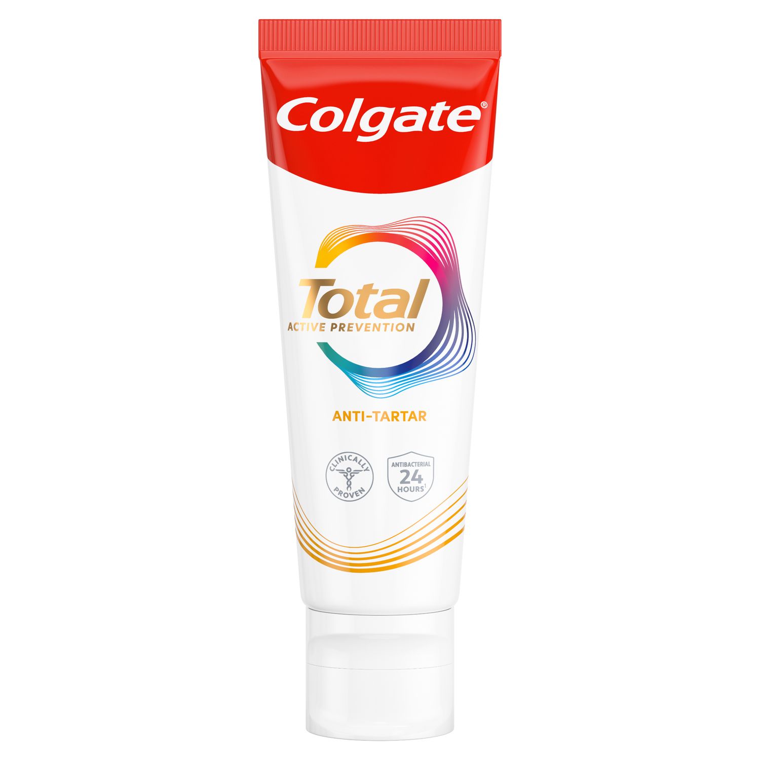 Colgate Total Anti-Tartar pasta do zębów ochrona przez kamieniem nazębnym