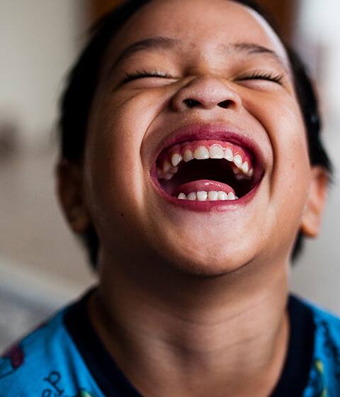 Child laughing Child laughing