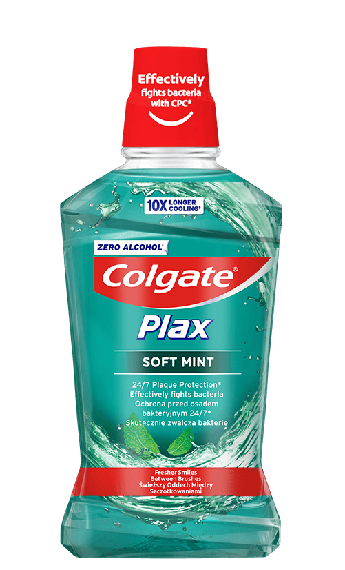 Colgate® Plax Soft Mint Płyn do płukania jamy ustnej 500 ml