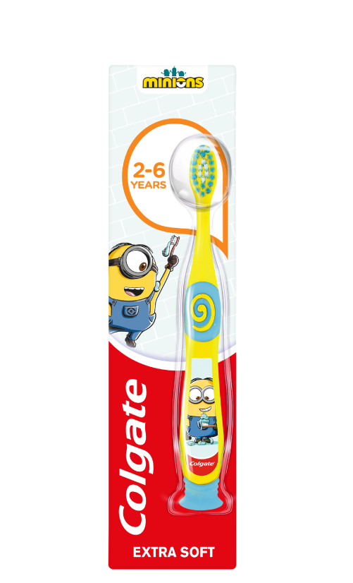 Colgate® Kids Szczoteczka do zębów dla dzieci w wieku 2-6 lat bardzo miękka SOFT
