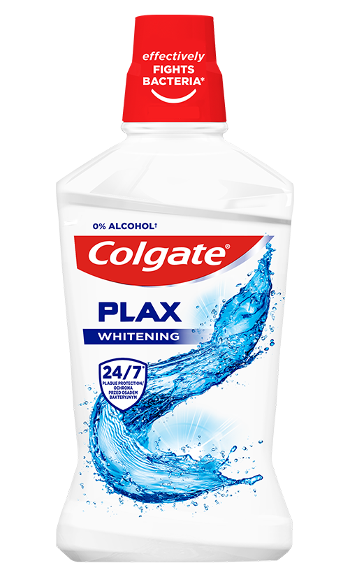 Colgate® Plax Whitening Płyn do płukania jamy ustnej 500 ml