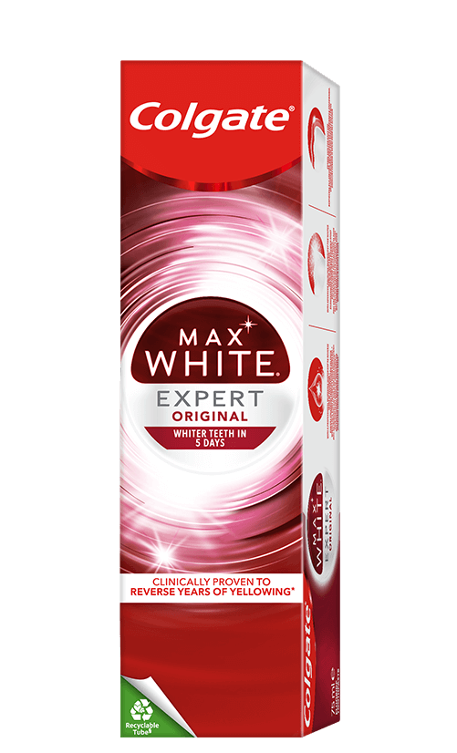 Colgate® Max White Expert Original Pasta do zębów z profesjonalnym składnikiem wybielającym 75ml