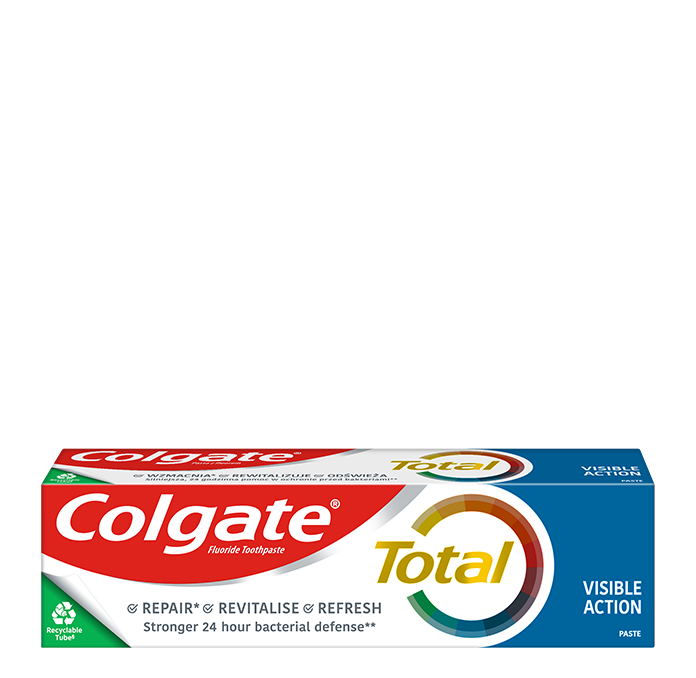Colgate® Total Widoczne Działanie multiochronna pasta do zębów z fluorem 75 ml