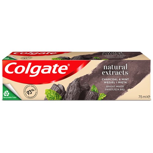 Colgate Natural Extracts Charcoal + White