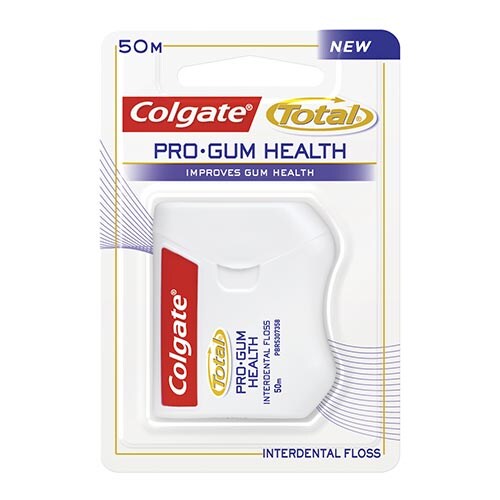 Nić Dentystyczna Colgate Total Pro Gum Health, 50 M
