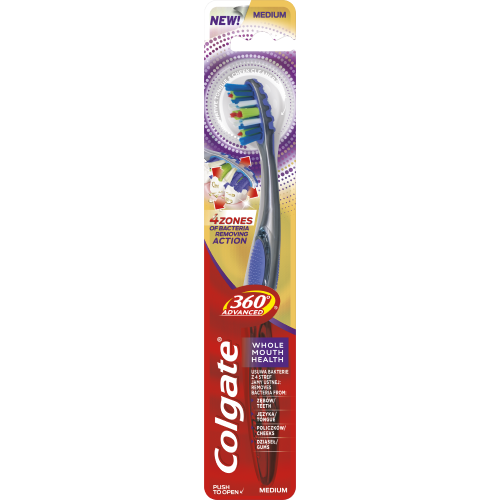 Szczoteczka Do Zębów Colgate 360° Advanced Średnia