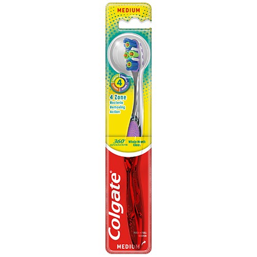 Szczoteczka Do Zębów Colgate 360° Advanced Średnia