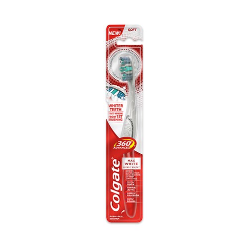 Szczoteczka Do Zębów Colgate 360° Advanced Whitening Miękka