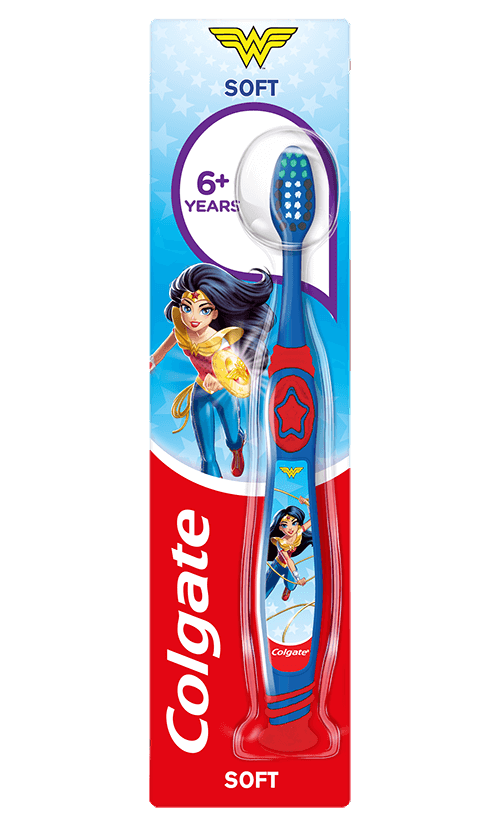 Colgate® Kids Szczoteczka do zębów dla dzieci w wieku 6-9 lat miękka SOFT