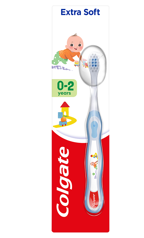 Colgate® Kids Szczoteczka do zębów dla dzieci 0-2 lata bardzo miękka SOFT