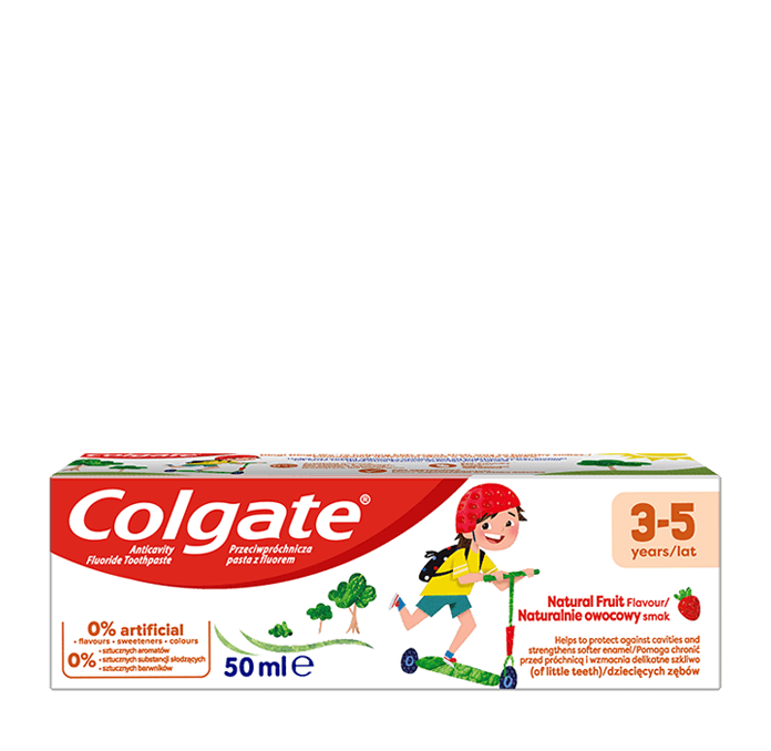 Colgate® Kids Pasta do zębów dla dzieci w wieku 3-5 lat smak truskawkowy 50 ml