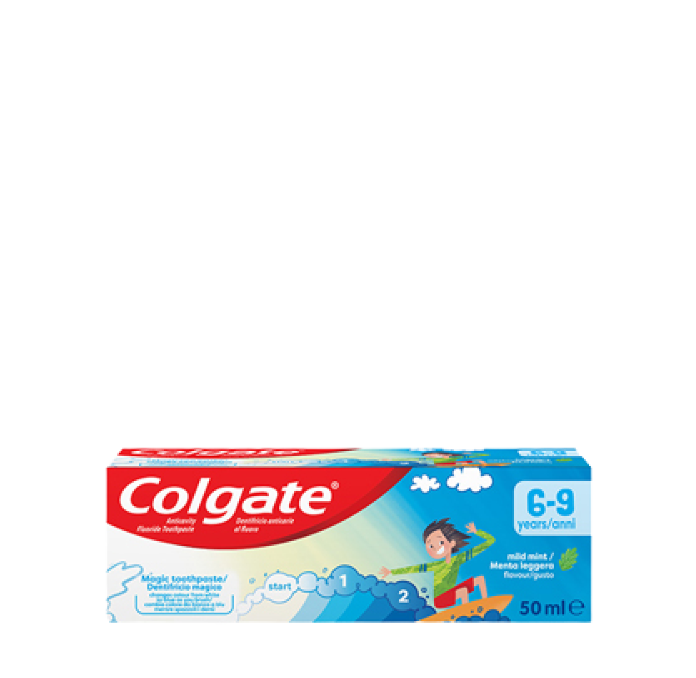 Colgate® Kids Pasta do zębów dla dzieci w wieku 6-9 lat zmiana koloru 75 ml