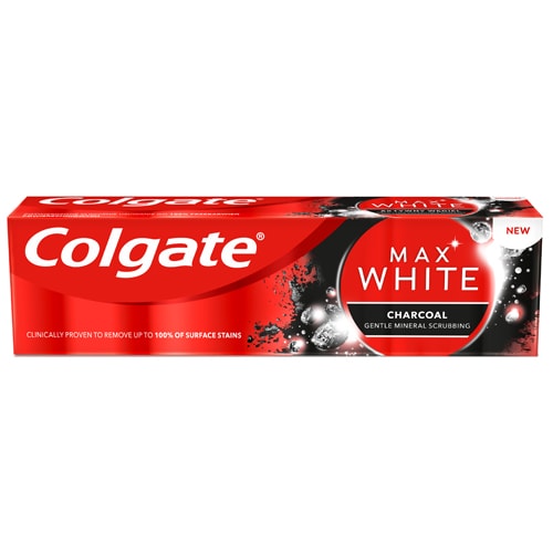 Wybielająca Pasta Do Zębów Colgate Max White Charcoal 75 Ml