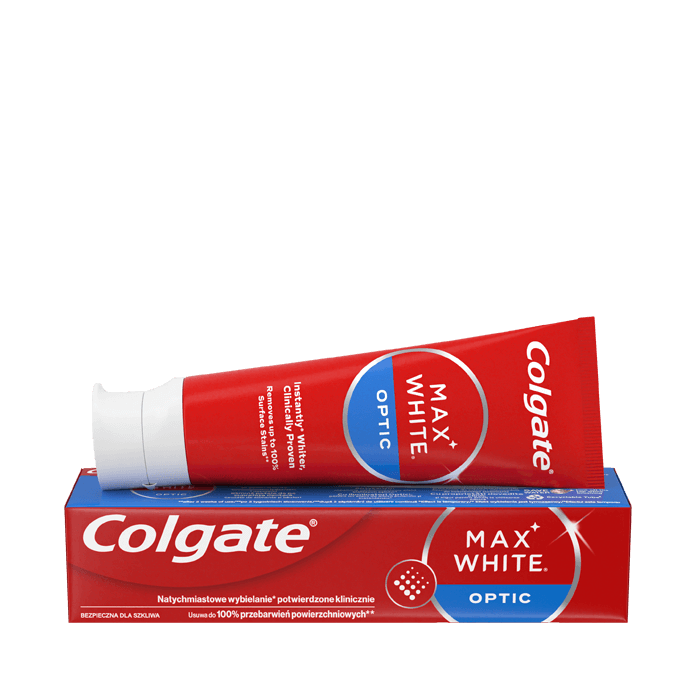 Colgate® Max White Optic Wybielająca pasta do zębów natychmiastowy efekt 75 ml