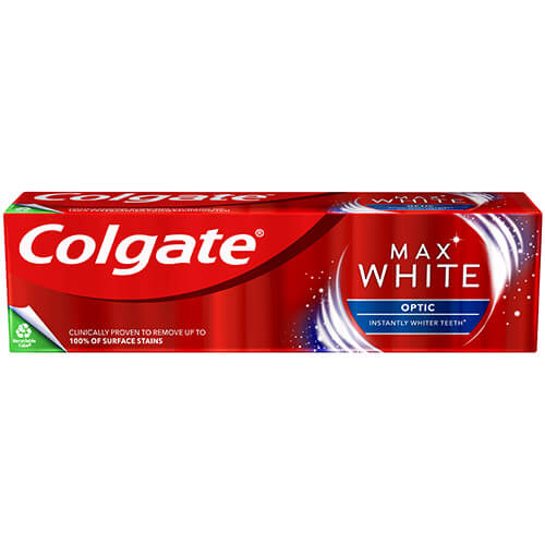 Wybielająca Pasta Do Zębów Colgate Max White Optic 75 Ml