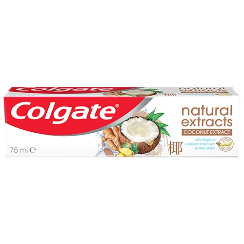 Colgate Natural Extracts Ginger & Coconut