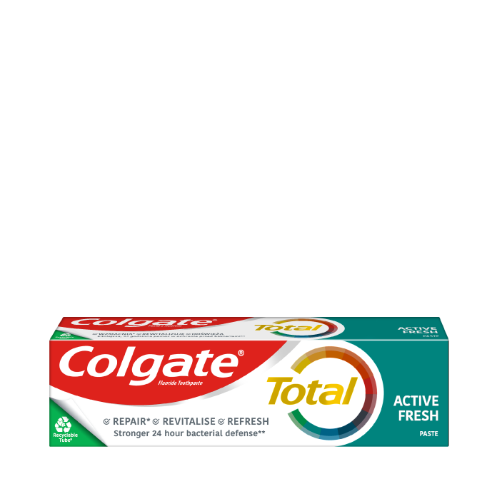 Colgate® Total Aktywna Świeżość multiochronna pasta do zębów z fluorem 75 ml
